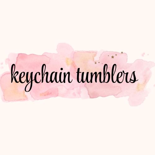 Mini Tumbler Keychains