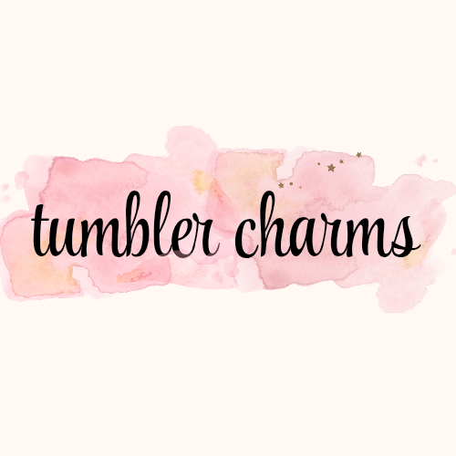 cup & straw charms
