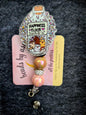Beaded Badge Reel