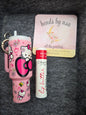 Mini Tumbler Lip balm holder- keychain style