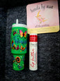 Mini Tumbler Lip balm holder- keychain style