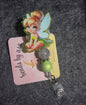 beaded badge reel